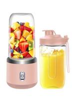 Portable Electric Juicer Cup Usb Rechargeable Fruit Blender Mixer Smoothie Maker For Travel Home