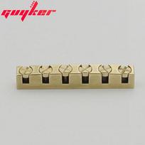 Guyker 43Mm Guitar Nut Height Adjustable Bell Brass Nuts Replacement For Lp Sg Style Guitar beige