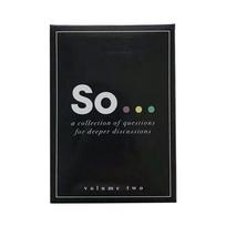 BestSelf Romantic Conversation Cards: Couple's Warm & Casual Mini-Game black