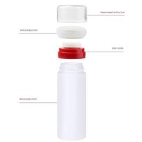 Baby Powder Puff Bottle Loose Powder Bottle Talcum Powder Bottle Loose Powder Bottle For Trip Storage Powder(Cap, Random Color) onesize white
