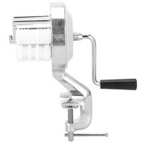 Aluminum Alloy Pasta Maker Machine Non-Stick Surface Manual Pasta Extruder  Home Kitchen Restaurant white