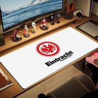 Eintracht Frankfurt Color Mouse Pad Large Gaming Table Cushion Non-slip Laptop Tablet Big Mousepad XXL Mat Mini PC Playmat With Lock edge 30cmx60cm(11.8x23.6inch) black