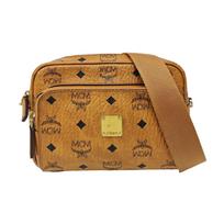 [Pre-Owned] Aren 24k Gold Plated Metal Accessories Monogram Print Removable Adjustable Webbing Coated Canvas Camera Bag Crossbody Shoul - Good #2Q4ZEV ONE SIZE brown