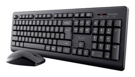 Keyboard and Mouse Kit Trust Primo Wireless Desktopset DE