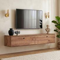 TV staliukas Ligne 140, rudas