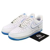 Nike Air Force 1 '07 Batai Balti Universitetiniai Mėlyni AF1 DV0788-101 EU 42 balta
