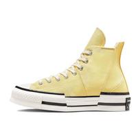 Converse Chuck 70 Plus Chuck Taylor All Star Plus Trend Deconstruction Style High Top Canvas Unisex Pale Yellow 41 beige