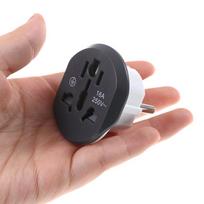 16A Universal Eu Travel Adapter Euro Converter Uk Us Au To Eu Ac Socket Plug KTJ Onesize