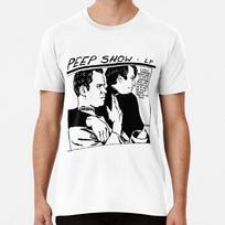 Peep Show Original Sonic Youth Goo Parody S to 5XL Made in the USA T-Shirt Unisex T-Shirt XXL black