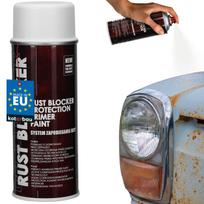 Rust Spray Paint for Metal Fences and Gates Protective White RAL 9010 400 ML