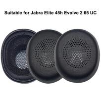 Tinka Jabra Elite 45H Evolve 2 65 Uc 40Ms Evolve 2 40 Ausinių Pagalvėlės Ausinių Rankovė Kempinės Pagalvėlė Odinės Ausinės gray