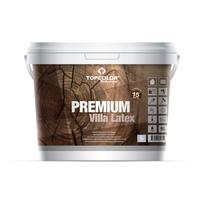 Medienos fasado dažai TOPCOLOR Premium ViLLa Latex, 9 L, piLka spaLva