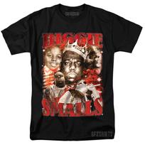 Notorious BIG Graphic Tee Biggie Smalls vtg Rap Graphic design T-shirt L brown