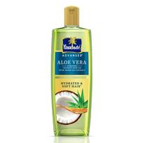 Parachute Advansed Aloe Vera Enriched Coconut Hair Oil for Hydrated & Soft Hair | Intense Nourishment for Locking in Moisture - 300 ML blue