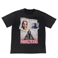 Movie Paris Texas Promotion Tshirt Unisexs Tshirt Summer New Y2k Street Suitable For Both Unisex And Unisex S gray