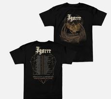 2 pusės Igorrr grupės - Žaibo kaukolės marškinėliai Klasikiniai juodi Unisex S-4XL 3XL black