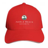 Pebble Beach Resorts Golf Courses Resorts Spa  Baseball Cap New In Hat hats on offer Golf Wear cute Unisexs Luxury Womens gray