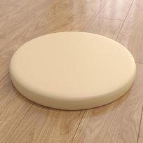 Apvalus odinis sėdynės pagalvėlė su atminties putomis valgomojo kėdėms ir baro kėdutėms - Neslystanti, minkšta Diameter 30cm beige