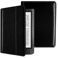 Automatinio užmigimo/atsibudinimo WP63GW apsauginis dėklas odinis atverčiamas viršelis Kindle 7-ajai kartai 2014 Light brown