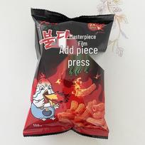 Korean Zero Snacks Spicy Stir-Fried Rice Cake Strips - 100g Sweet & Spicy Flavor