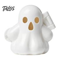 Sugar Crafting Supplies Ghost Cake Pop Mold, Reusable Silicone Baking Mold for Halloween Treats And Home Essentials Spooky Themed Desserts, 1pc white