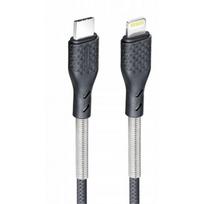 Forcell CB-01C USB-C / Lightning 27W PD 1m Black