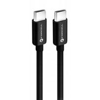 Forcell C338 USB-C 60W 3m juodas