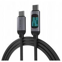 X-One FlowLink USB-C 100W 1.2m juodas