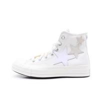 Converse Chuck 70 High Stars Unisex Sneakers Cream Vintage-White Natural-Ivory A11611C 35 white
