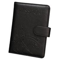 RFID Leather Passport Bag Multi-function Document Package Portable Travel Ultra-thin Passport Holder juoda