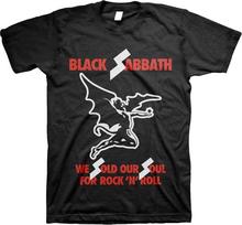 BLACK SABBATH cd cvr WE SOLD OUR SOUL Official SHIRT SMALL New ozzy osbourne Unisex T-Shirt S black