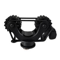 Kayak Paddles Holder Rail Mount Paddles Board Oar Holder Track Mount Paddles Fishing Rod Holder Kayak Fishing Accessory 1 black