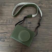 Luxury PU Leather Camera Case For Fujifilm X100VI Battery Opening Full Body Bag Cover With Strap