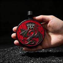 Cthulhu Octopus Dice Set 7-Piece Hand-painted Eco-Friendly Rotating Polyhedral Zinc Alloy Pocket-watch-style D&D Dice mėlyna