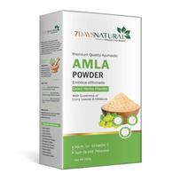 7 DAYS Amla powder for Skin & Hair Care, Pure & Natural Gosseberry Powder | 100% Pure, Natural & No Preservative - 200g gray