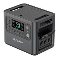 AFERIY P210 2400W Portable Power Station, 2048Wh LiFePO4 Battery, 4000+ Cycles, APP Control, 13 Ports, 10ms UPS Home Backup 2400W power station