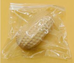 Peanut Squishy Crunchy Stress Ball Squeeze Toy Filling Building Blocks Ball Soft Feel Fidget Toy ASMR Sensory Toys beige