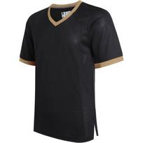 DEHANER Vyriški tuščias futbolo marškinėliai Unisex sportinis marškinėlis Sportinė uniforma Laisvalaikio drabužiai L black