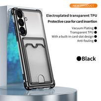 Plating ShockProof Silicone Case For Samsung Galaxy A25 A26 A17 A32 A33 A34 A35 A36 A37 A52 A53 A54 A55 A56 A27 A73 A57 A13 5G A14 A15 A16 Card Cover Galaxy S22+ juoda