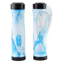 Double Locks on Bicycles Handlebar Comfortable Nonslip Bilateral Locks Cycling Handle Grips Mountain Bike Handbar Grips 1 white