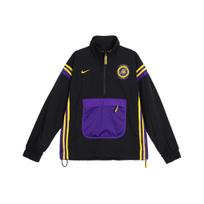 Nike NBA Los Angeles Lakers Courtside Casual Sports Jacket Women Jacket Black CN0254-010 M black