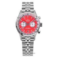 Ratio Street Racer Chronograph RTC015 200M Reverse Panda Dial Limited Edition Watch raudona