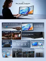 Blackview 14 Portable Monitor SCM5 - Full HD IPS USB-C