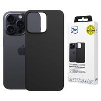 3mk Hardy MagSilicone Case for Apple iPhone 16 Pro - Black