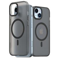 Araree etui Aero Frame iPhone 15 / 14 /13 6.1" przeźroczysty-czarny/clear black AR20-01828D