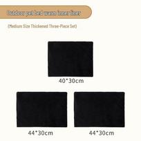 All-Season Waterproof Outdoor Cat House: Sun-Protected, Moisture-Proof, Heart-Shaped Shelter Medium [L] black