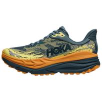 HOKA ONE ONE Stinson 7 Low top Running Shoes Men's Green Orange Yellow 1141530-MWL 40.5 orange