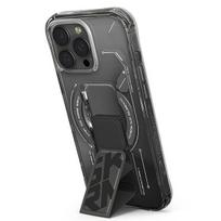 Skinarma case Helio iPhone 16 Pro Max 6.9" Magnetic Charging + Grip Stand black