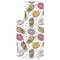 Panel Samsung GP-TOU021HOOPW for Frame Cover for Galaxy S22+ Simpsons Donut white