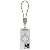 Universal wrist lanyard 2-in-1 cable Skinarma Dyno Ve USB-C/USB-C beige